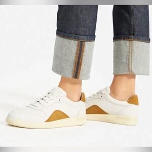 Everlane Releather Court Sneaker Mustard